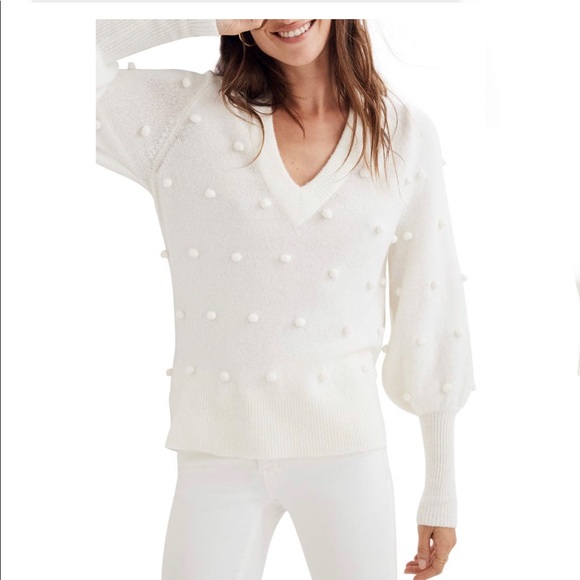 Madewell Bobble Dashwood Sweater - Picture 1 of 4